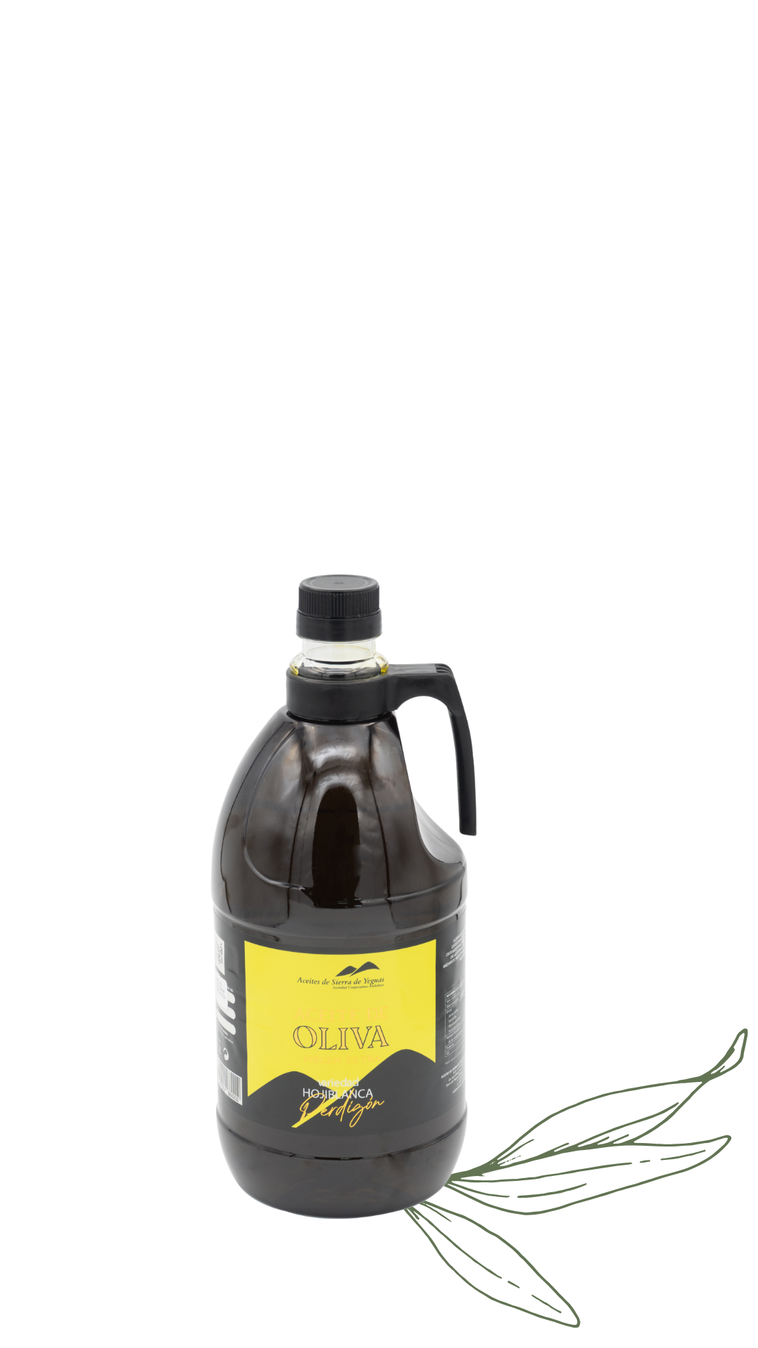 ACEITE DE OLIVA VIRGEN EXTRA HOJIBLANCA "PERDIGÓN" | COSECHA TEMPRANA 2024-2025 | 2 LITROS PET