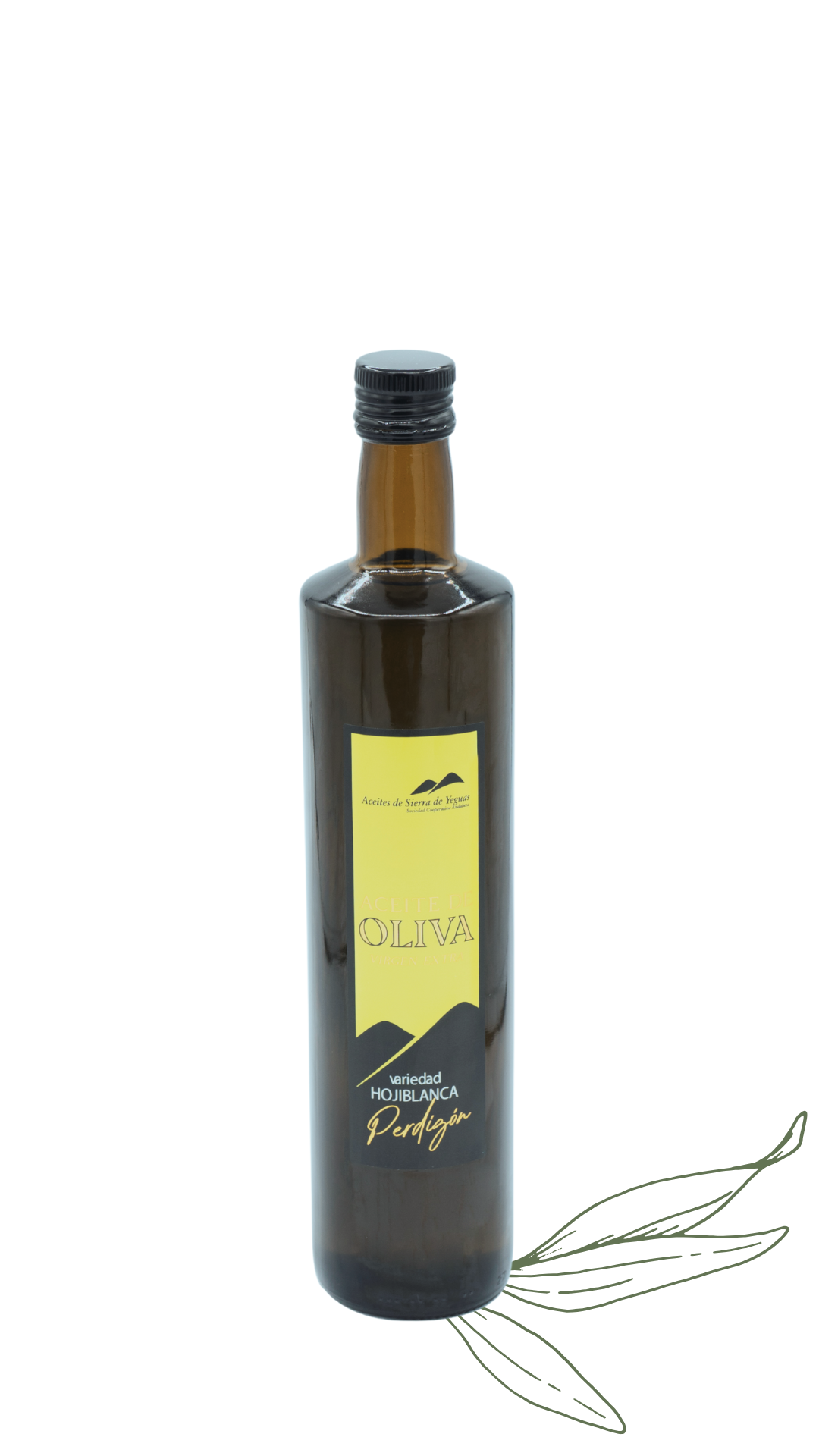 ACEITE DE OLIVA VIRGEN EXTRA HOJIBLANCA PERDIGÓN - COSECHA "TEMPRANA" 2024-2025 | 750ML CRISTAL