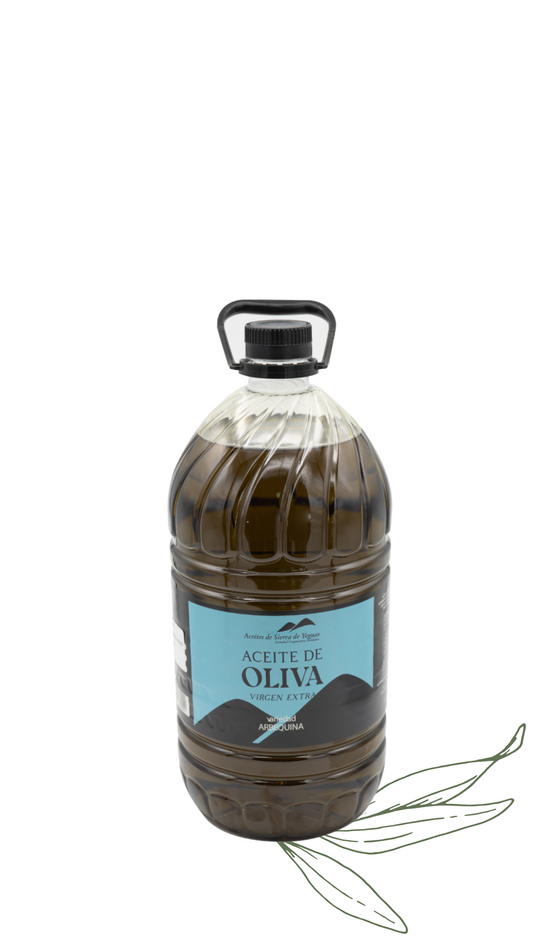 ACEITE DE OLIVA VIRGEN EXTRA ARBEQUINA | COSECHA 2024 - 2O25 | 5 LITROS PET